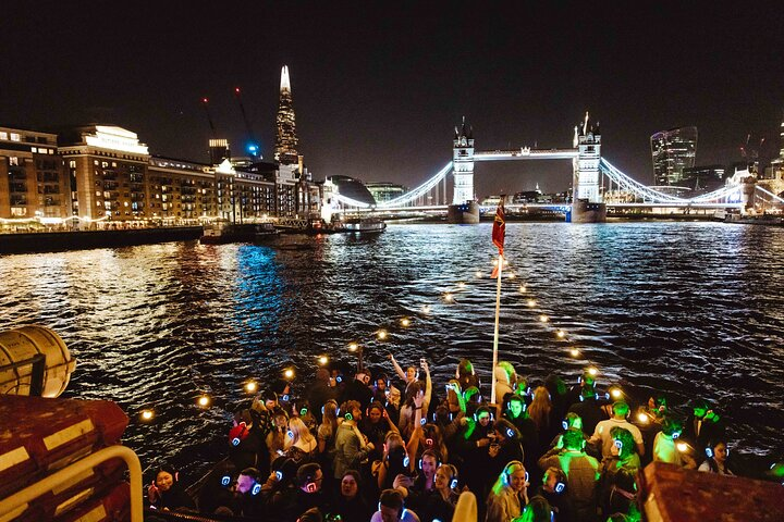 Silent Disco Thames Boat Party - Photo 1 of 10